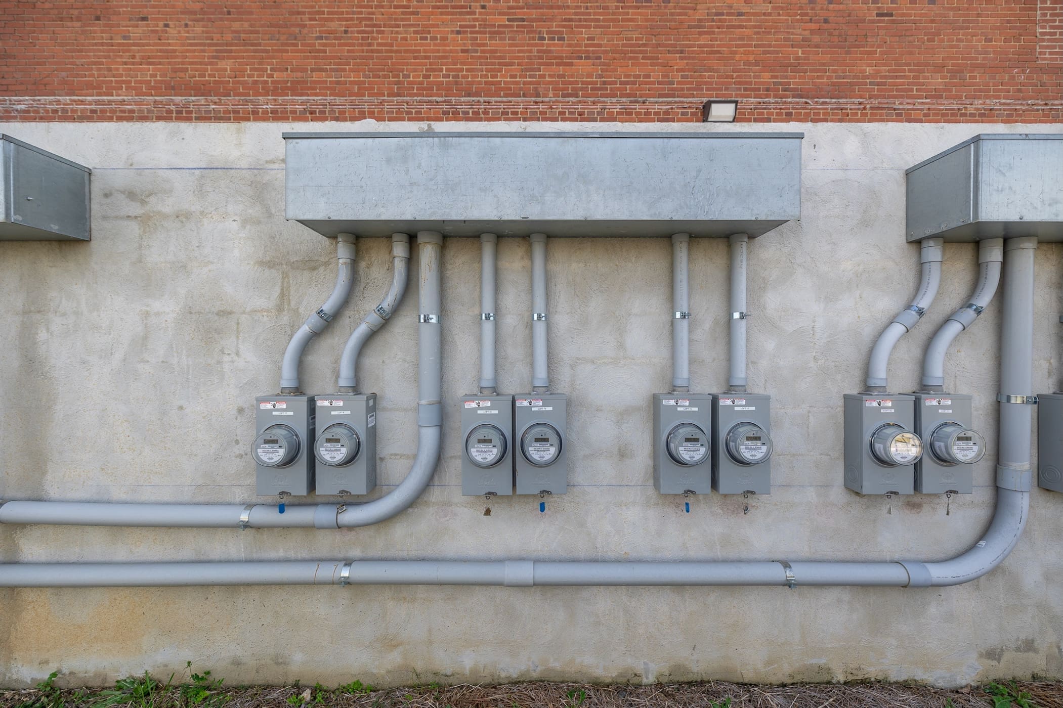 Custom electrical service array complete and in service.